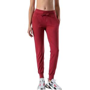 Pantalon de jogging en molleton grande taille pour femme, confortable, respirant, taille mi-haute, décontracté, pour l'entraînement, usine OEM - Product Image 1