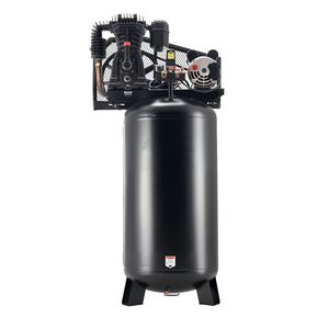 Compressore d'aria per impieghi gravosi da 5HP, 12 SCFM, 60 galloni, lubrificato a olio, pressione massima 145PSI, pressione di lavoro 12 bar - Product Image 1