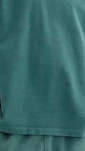 เสื้อยืดคอตตอน 100% คุณภาพสูง หนานุ่ม ทรงหลวม ไหล่ตก สไตล์สตรีทแวร์ สำหรับผู้ชาย รับสกรีนลายปัก สั่งทำได้ - Product Image 4