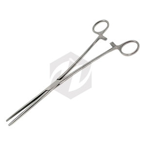 คีมหนีบ Rochester Pean Hemostat คุณภาพพรีเมียม แบบตรง ขนาด 10 นิ้ว ปากหยักเต็ม จับกระชับ สำหรับผ่าตัดและเครื่องมือแพทย์ - Product Image 1