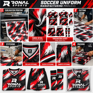 Uniformes de Fútbol de la Mejor Calidad, 100% Poliéster, Conjuntos de Camisetas Deportivas Sublimadas para Adultos, en Oferta 2026 - Product Image 5