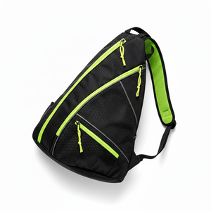 Sport Nylon Outdoor Portable Pickleball Paddle Duffle Bag with Shoe Compartment and Zipper Closure for <b>Ladies</b> Sling <b>Backpack</b> - Product Image 4
