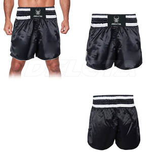 Pantalones Cortos de Muay Thai con Logotipo Personalizado de Último Estilo, Hechos en Pakistán, Kimono de Jiu Jitsu, Pantalones Cortos de Muay Thai - Product Image 6