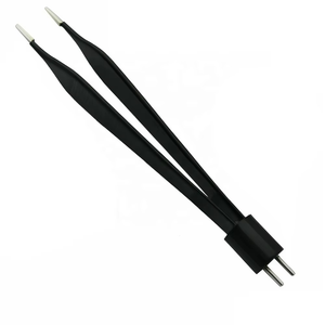 คีมคีบอเมริกันแบบไม่ติดเนื้อเยื่อ ยี่ห้อ Adson Bipolar Forceps ขนาด 12 ซม. ปลายโลหะผสมสีเงิน ใช้ซ้ำได้ สำหรับการผ่าตัดและห้ามเลือด ได้รับเครื่องหมาย CE ISO - Product Image 3