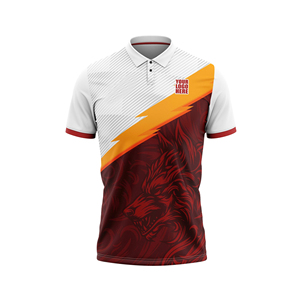 Camiseta Deportiva Transpirable de Secado Rápido para Entrenamiento de Cricket, Camisetas Personalizadas para Partidos de Cricket, Uniformes de Equipo de Poliéster de Alta Calidad OEM - Product Image 1