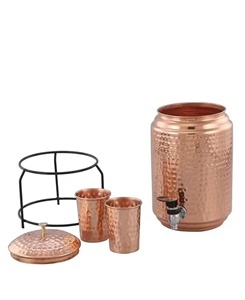 Dispensador de Agua Premium Hecho con Cobre Puro con Acabado Brillante para Exportación - Product Image 2