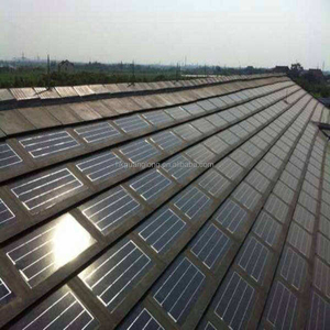 กระเบื้องหลังคาโซลาร์เซลล์ BIPV ประสิทธิภาพสูง โมโนเซลล์ 150 วัตต์ สำหรับระบบพลังงานแสงอาทิตย์สำหรับบ้านพักตากอากาศและอาคาร - Product Image 4
