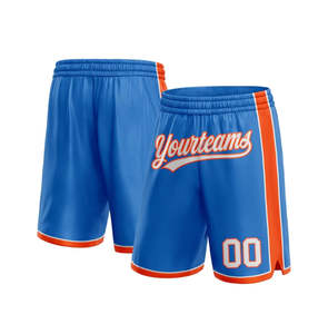 Nouveaux shorts de basket-ball personnalisés avec le nom et le numéro de l'équipe, en polyester, vêtements de sport pour hommes, prix bas et MOQ faible - Product Image 3