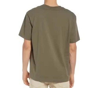 T-shirts pour hommes en coton pur respirant, couleur unie, manches courtes, nouveau design, décontracté, été, haute qualité - Product Image 1