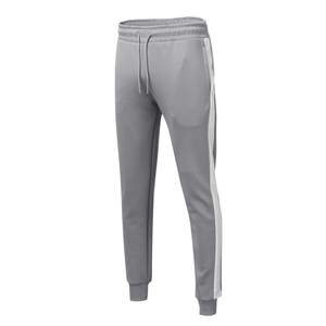 Pantalones Deportivos de Algodón Gris para Hombre, Casuales, de Color Sólido, con Cordón en la Cintura, Largos, con Bolsillos Laterales, para Otoño - Product Image 3