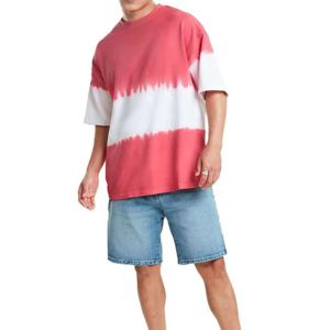 High Quality Printed Knitted Men's T-Shirt Soft Cotton Casual Wear Stylish Comfortable Summer Outfit Trendy Design Oversized Fit - Product Image 5