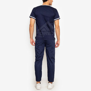 Hospital <b>Doctor</b> And Nurse Scrub Uniform <b>Set</b> With Soft Fabric Easy Care Material And Custom Size Available - Product Image 5