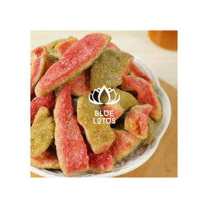LOTUS AZUL MÁS VENDIDO, Guayaba Deshidratada Suave y Sostenible, 100% Natural, Rodajas Masticables, Snack de Fruta Salada, Envasado al Vacío, Mezcla para Té - Product Image 4