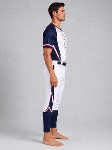 Uniforme de Béisbol Premium Diamond Sports Apparel, Jersey y Pantalones Suaves y Flexibles Diseñados para Comodidad, Resistencia, Movilidad y Duración - Product Image 3