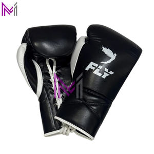 Ensemble de boxe personnalisable pour l'entraînement en arts martiaux et en salle de sport, fabriqué en cuir véritable durable MI-FBGS-02 - Product Image 2