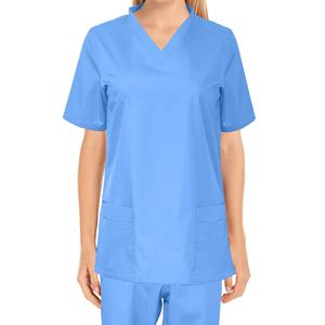 Tenue Médicale Femme 2026 – Blouse d'Infirmière et Vêtements de Travail Hospitaliers Doux, Respirants et Extensibles – Personnalisables OEM, Marque Privée, Fournisseur d'Usine - Product Image 2