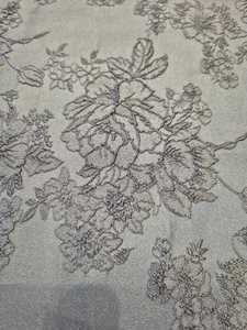 Abaya ผ้าซาตินเงางามของผู้หญิงผ้า100% ผ้า1156โพลีเอสเตอร์ผ้าแจ็คการ์ดสีดำระบายอากาศได้ดีเป็นพิเศษ - Product Image 3