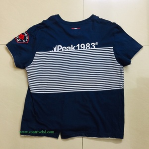 T-shirt surdimensionné vintage à manches courtes et col en O pour hommes de grande taille, logo personnalisé, sublimation de flamme dégradée, maillot biologique respirant - Product Image 6