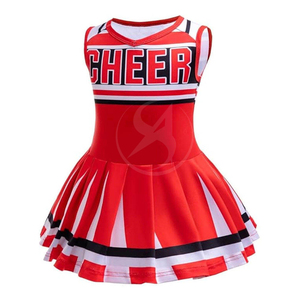 Tenue de cheerleading sans manches en tissu de qualité supérieure, nouvelle arrivée, à vendre. Tenue de cheerleader de la plus haute qualité. - Product Image 3