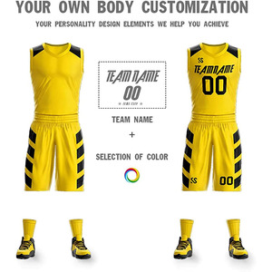 Men Women Basketball Uniform Breathable Mesh Moisture Wicking Fabric Reversible Jersey Shorts Oem Supplier Uniforms Manufacturer - Product Image 3