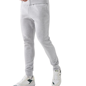 Ensemble de survêtement polaire pour homme avec cordon de serrage, poche kangourou, pantalon à revers et bordure côtelée, coupe décontractée, style sportswear urbain minimaliste, tenue OEM - Product Image 5