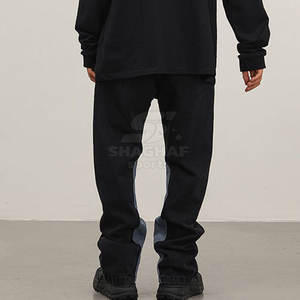 กางเกงยีนส์ผ้าพรีเมียมทรงสลิมสำหรับแฟชั่นสตรีทสุดเทรนดี้ สัมผัสนุ่มสบาย กางเกงผู้ชายแบบวอช - Product Image 6