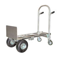 Carretilla de Mano Plegable de Alta Calidad, Resistente, de Aluminio Plateado, Portátil, para Hogar, Oficina y Viajes, Vietnam