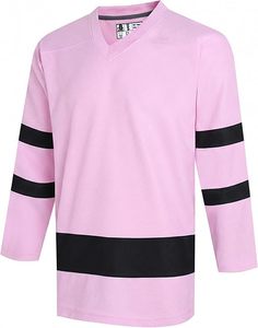 Camiseta de Hockey sobre Hielo Transpirable, 100% Poliéster, Ajustada, Unisex, para Adultos - Product Image 1