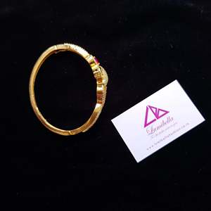Peacock Style American Diamond Studded Fashion Bracelet - Product Image 1
