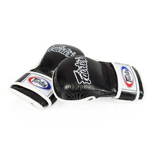 Guantes de MMA Fairtex ONE Championship, Manoplas de Entrenamiento con Dedos Descubiertos, Cuero Genuino, Equipo de Sparring de Muay Thai - Product Image 4