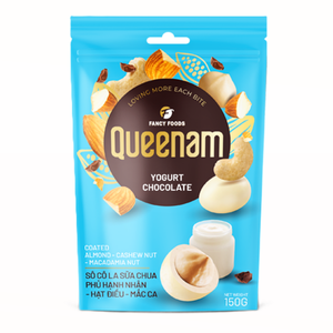 Vietnam Exotic Dragee Chocolate Snacks Candy HALAL OEM/ODM Yogurt Chocolate Coated Almond Cashew <b>Macadamia</b> <b>Nuts</b> 150G Global Ship - Product Image 1