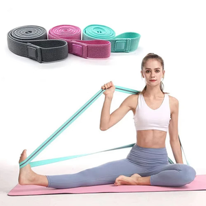 Bandes de Résistance Longues en Tissu Polyester Personnalisées de Haute Qualité pour Exercices, Antidérapantes et Très Élastiques, Vente en Gros Direct Usine - Product Image 6