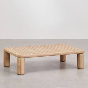 Table basse de jardin rectangulaire Vandana Hexa Arion 115x70 cm en bois d'acacia Ioanis - Product Image 2