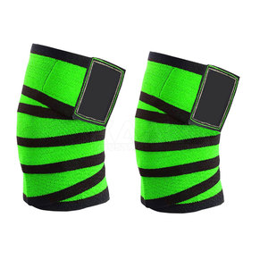Bandes de genou réglables pour hommes, pour la musculation, la gym, le crossfit et l'entraînement de force, sangle robuste - Product Image 4