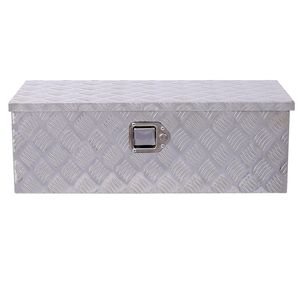 Cassetta Portautensili in Alluminio Resistente da 30 Pollici per Cassone del Camion e Rimorchio, Organizzatore per Pickup, Contenitore Sottoscocca per RV - Product Image 2