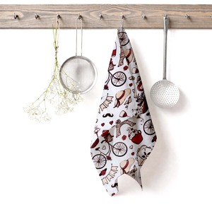 Serviettes de cuisine en coton 100% imprimées, de qualité supérieure, durables, sur mesure, pour la vente en gros - Product Image 1