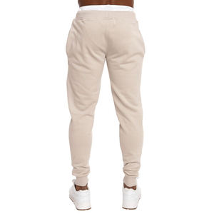 Stonefield <b>White</b> Casual Canvas Breathable Midweight Men's Straight <b>Jogger</b> Trouser Drawstring Closure Summer High Street - Product Image 4