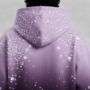 Hot Selling Product Top Trending Men <b>Rhinestone</b> <b>Hoodies</b> Wholesale Rate Men <b>Rhinestone</b> <b>Hoodies</b> With Custom Logo And Design - Product Image 4