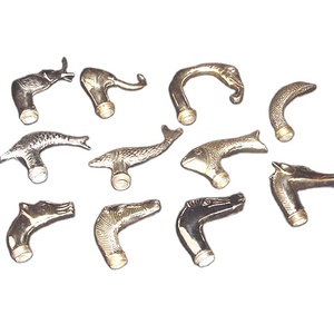 Poignées d'animaux/oiseaux, en laiton, pour bâtons de marche et parapluie, décoration, 1 pièce, nouveau - Product Image 1