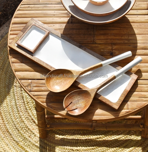 Juego de cuencos de cerámica de madera para sopa y Pasta de estilo japonés hecho a mano, vajilla de Metal sostenible única para fiestas en el hogar y el restaurante - Product Image 5