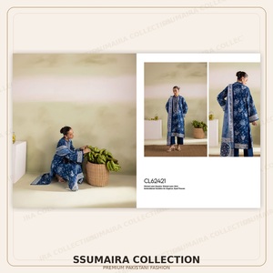 Colección de Césped Gul Ahmed Bagheecha 2026 |   3 Conjuntos de Trajes de Lino Bordados Estampados |   Ropa de Mujer Paquistaní al por Mayor - Product Image 4