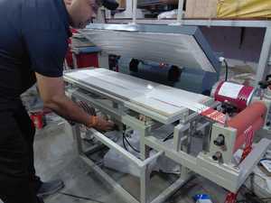 Nueva Máquina Manual de Transferencia Térmica para Cintas, Impresora de Cintas de 10x40 Pulgadas, Laminadora, Fabricante de Correas para Tarjetas de Identificación, Impresora de Tarjetas - Product Image 2