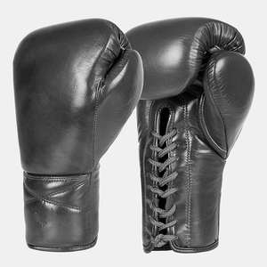 Gants de boxe en cuir vert de qualité supérieure, légers, imperméables, protection UV, à lacets, respirants, unisexes, équipement de combat pour adultes - Product Image 3