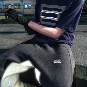 ชุดลำลองสำหรับผู้ชายและผู้หญิง เสื้อสเวตเชิ้ตโอเวอร์ไซส์ลายฮาราจูกุโจ๊กเกอร์ และกางเกงจ็อกเกอร์ใส่สบาย - Product Image 4