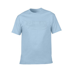 T-shirts pour hommes grande taille couleur rouge, design tendance et élégant, décontracté, col rond, couleur unie, 180 grammes, devant uni - Product Image 4