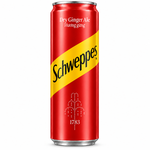 Distribuidor de Bebidas Gaseosas Schweppes Soda Tonic y Dry Ginger Ale en Latas de 320ml, Paquete de 24 - Product Image 2