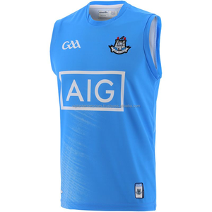 Camiseta de fútbol de poliéster GAA Premium 100%, conjunto de jugadores de manga corta de diseño sólido de alto rendimiento - Product Image 1