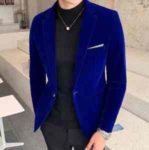 Blazer para Hombre de Diseño Premium Slim Fit de The Executive Power para el Líder Moderno, Experimente una Comodidad Inigualable y una Confección Impecable - Product Image 3