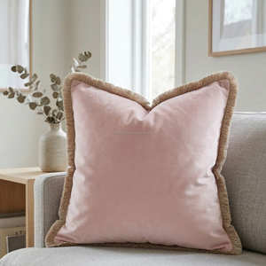 Housse de coussin en velours design vert olive, coussin décoratif d'appoint, décoration de luxe pour salon - Product Image 3