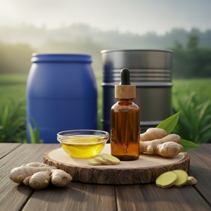 Aceites Naturales de la India, Aceite de Masaje de 4 Onzas Líquidas con Extracto de Jengibre, Nutritivo, Hidratante, Cuidado Corporal para Spa, para Todo Tipo de Piel - Product Image 3